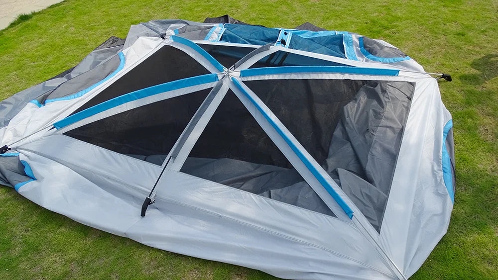 8 10 12 Person Large Family Camping Tent Waterproof Outdoor Cabin Shelter for Spacious Group Camping Events Marquee