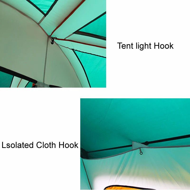 8 10 12 Person Large Family Camping Tent Waterproof Outdoor Cabin Shelter for Spacious Group Camping Events Marquee