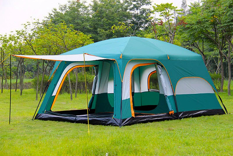 8 10 12 Person Large Family Camping Tent Waterproof Outdoor Cabin Shelter for Spacious Group Camping Events Marquee