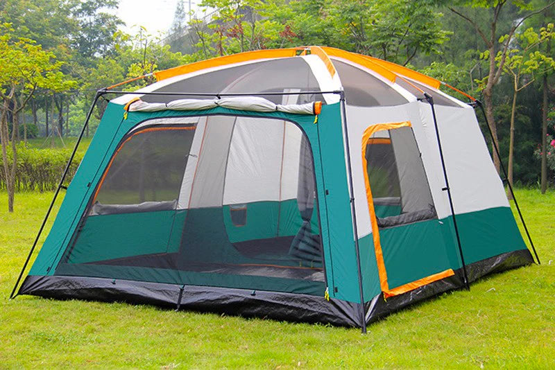 8 10 12 Person Large Family Camping Tent Waterproof Outdoor Cabin Shelter for Spacious Group Camping Events Marquee