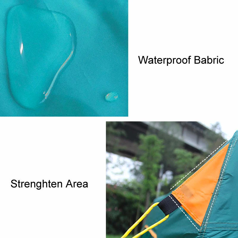 8 10 12 Person Large Family Camping Tent Waterproof Outdoor Cabin Shelter for Spacious Group Camping Events Marquee