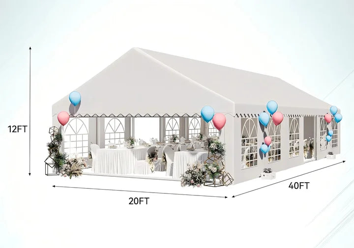 Heavy duty large wedding and party tent 20x40 12x6m 32x16 10x5m 100 200 300 500 people event tent for weddings and parties