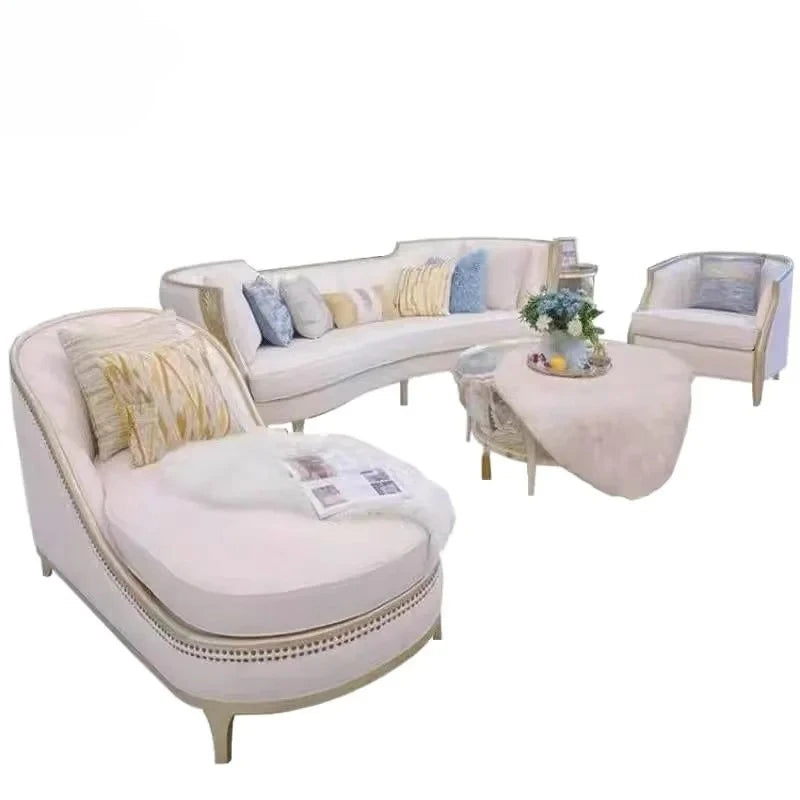 M  light luxury Adela sofa combination model house  light luxury