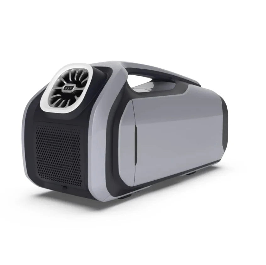 650W Portable Air Conditioner for Tent RV Car Truck, DC 24V/12V, Compact Cooling, Lightweight & Energy Efficient