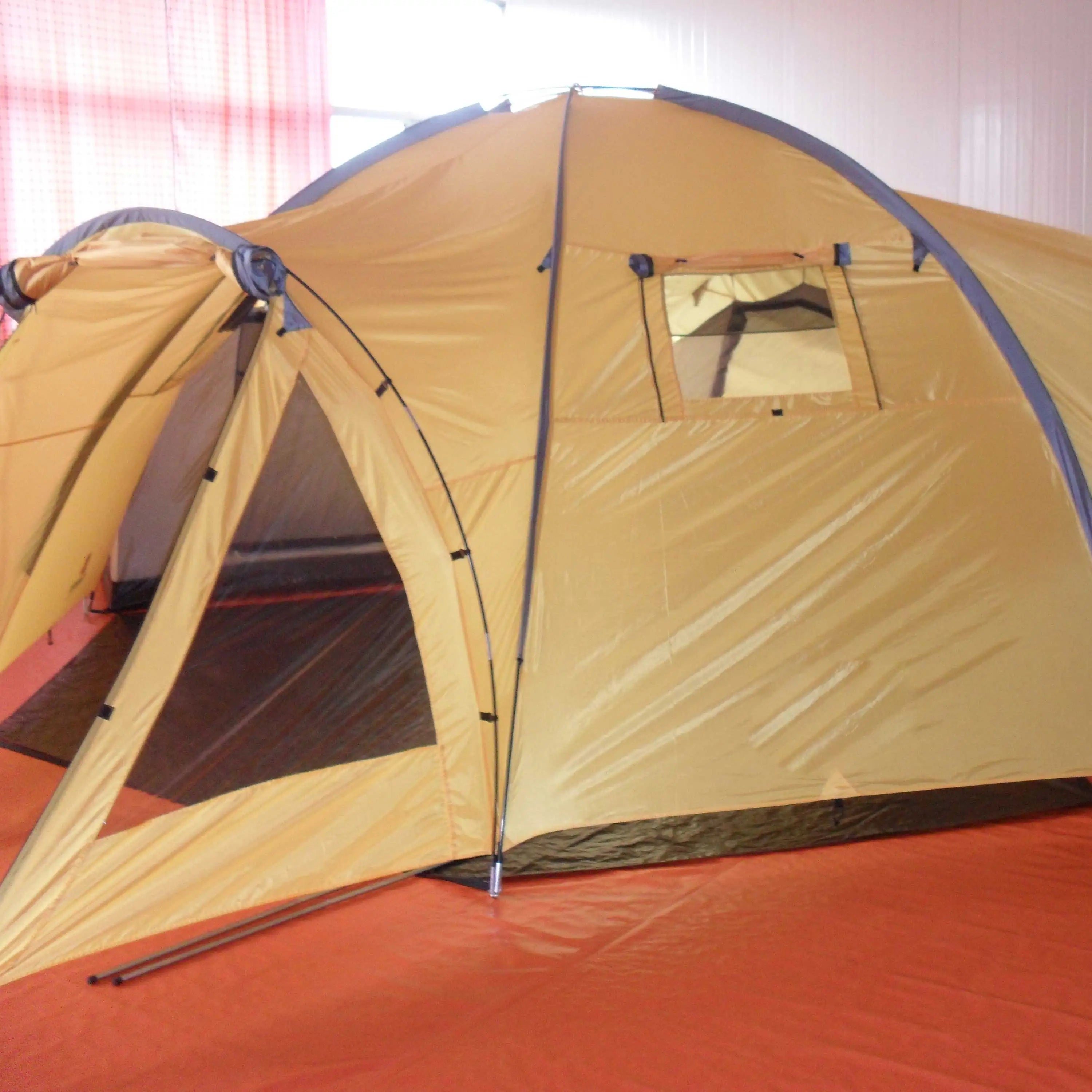 Wind Valley 4 Season Waterproof Customized Family Tent 8 10 12 People 3 Rooms Large Luxury Outdoor Camping Tent