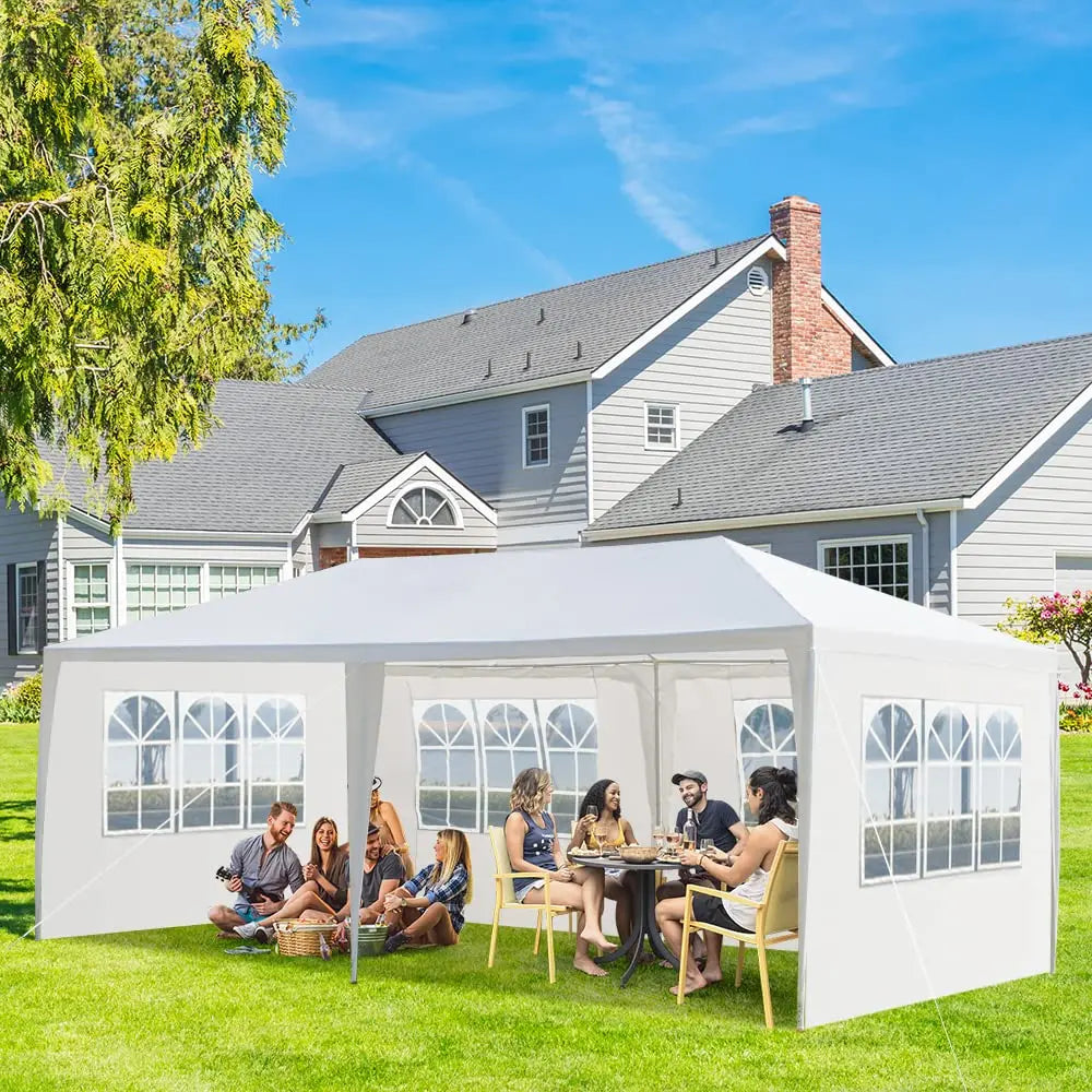 Tente de réception extérieure, chapiteau de camping, tente de fête, abri de jardin pour mariages, événements, barbecues, stands, personnalisable