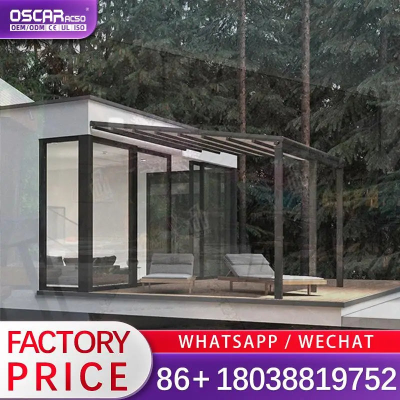 Multifunctional Retractable Outdoor Canopy Foldable Sun Shelter for Garden Patio Beach Retractable Canopy Pergola