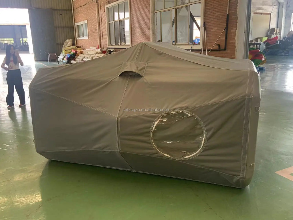 Outdoor Adventure Inflatable Camping Tent Quick Setup Lightweight Design Weatherproof Family Tent Air Tent