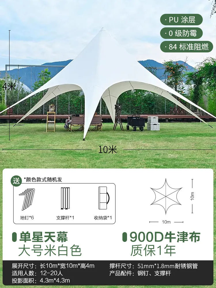 Tente de réception extérieure robuste, résistante aux UV, imperméable et coupe-vent, 10m, 15m, 20m, pour mariages et événements
