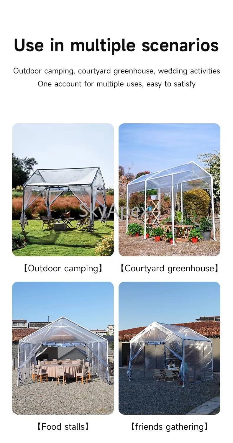 China Manufacturer Top Quality Clear Top Tents with Removable Sidewalls  For Wedding Parties Outdoor Events Garden Banquets Yard