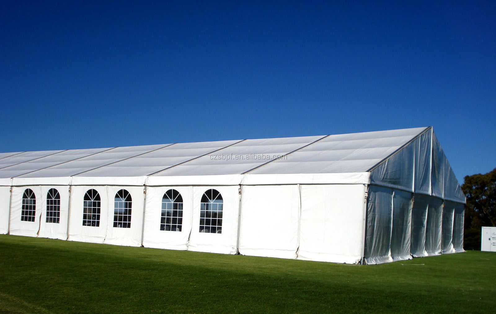 Outdoor Large Span Exhibition Wedding Event Tent Sunshade Canopy Tent Room 20 X 40 Party Tent For 200 500 People