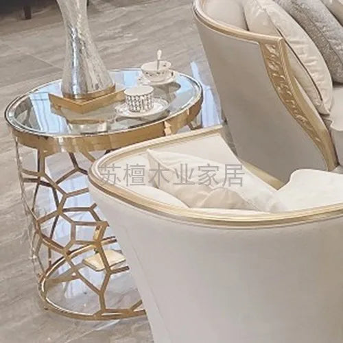 LJY Memory Italian Living Room Sofas Designer Gold Luxury Floor Sofa Living Room Bean Corner Banken Woonkamer Furniture For Home