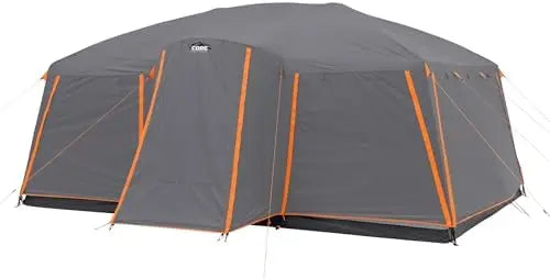 Tent for Family Camping | 10 Person / 11 Person / 12 Person Large Multi Room Cabin Tents for Car Camping & Outdoor