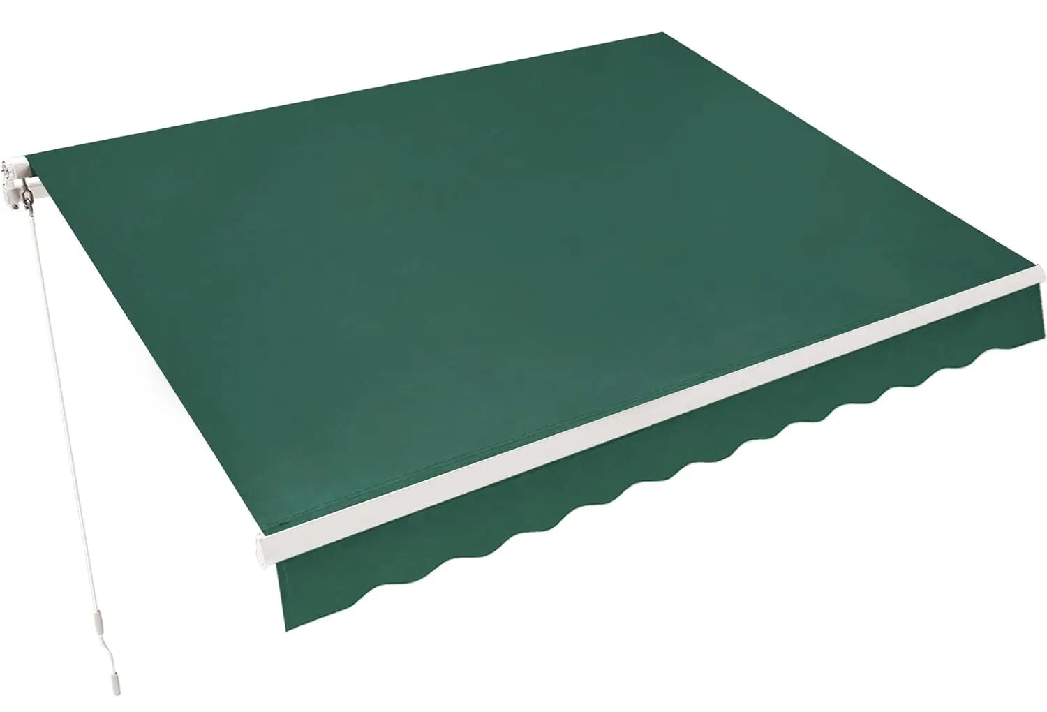 9.9x7.8 Feet Manual Retractable Patio Door Window Awning Sunshade Shelter Outdoor Canopy, Customized