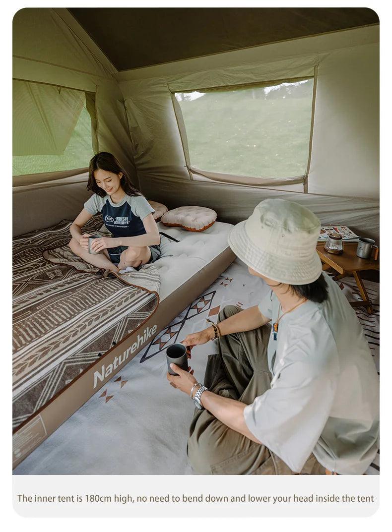 Naturehike Village 6.0 The Second Generation Quick Open Tent Family Automatic Tent for Camping Outdoor