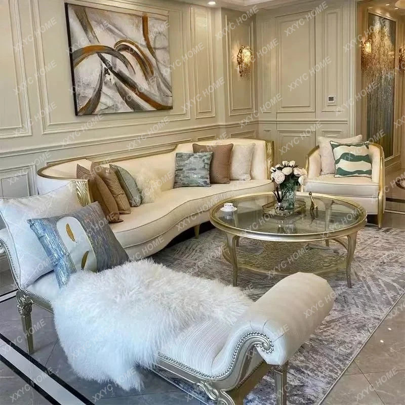 M  light luxury Adela sofa combination model house  light luxury
