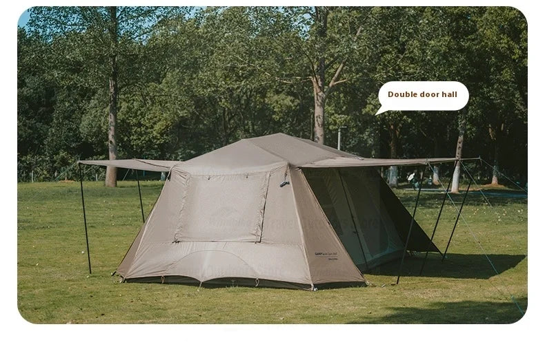 Naturehike Village 13㎡ Automatic Tent Camping Quick Opening Tents UPF50+ Breathable Tent PU2000mm Outdoor Travel For 4 Seasons