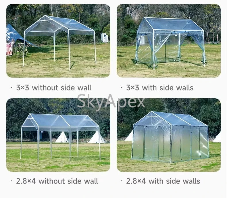 China Manufacturer Top Quality Clear Top Tents with Removable Sidewalls  For Wedding Parties Outdoor Events Garden Banquets Yard
