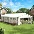 Heavy-Duty 20x40 Outdoor Party Tent with Removable Sidewalls for Weddings and Events