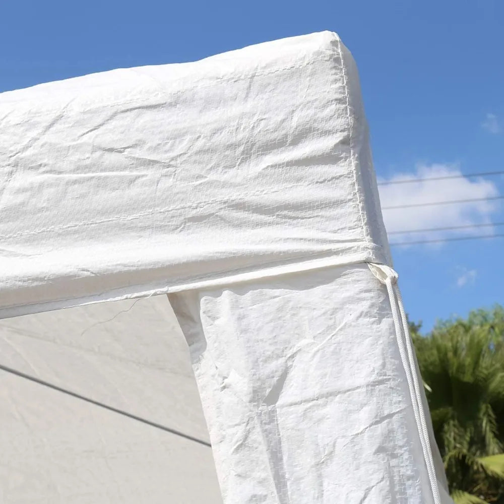 Tente de gazébo de mariage de partie d'auvent extérieur robuste blanc 10'X30' avec fenêtres