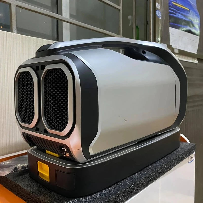 650W Portable Air Conditioner for Tent RV Car Truck, DC 24V/12V, Compact Cooling, Lightweight & Energy Efficient