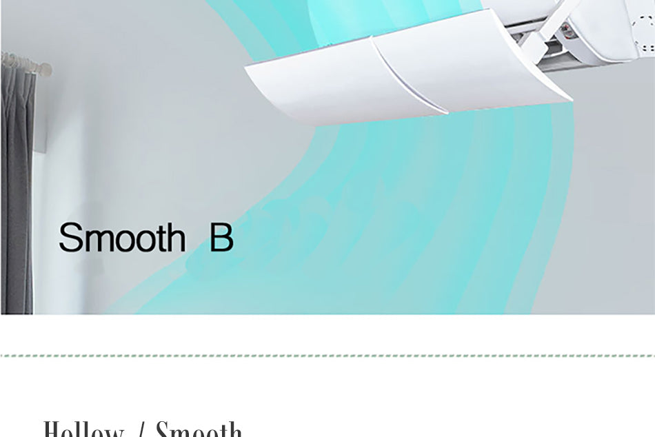 Scalable Hanging-type Air Conditioning Windshield Anti-direct Blowing Air Deflector Household Air Conditioning Baffle WB001