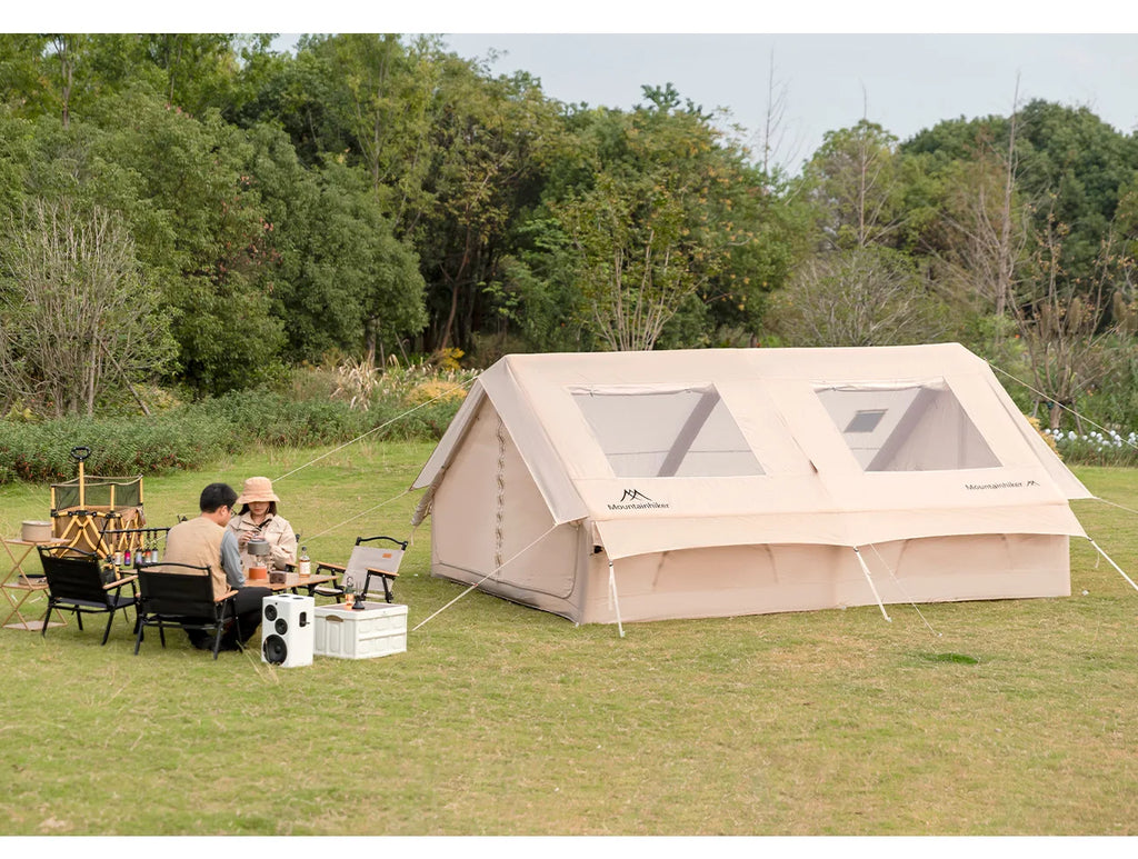 Mountainhiker Outdoor Camping Inflatable Tent Portable Folding Fully Automatic Rainproof Tourism 12 ㎡ Family House