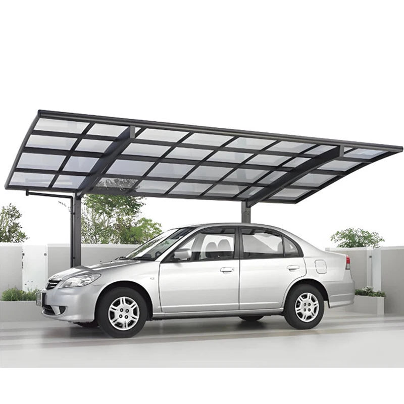 Membrane Structure Carport，Tensile Fabric Parking Shelter for Factory Commercial Use, Custom Size Sun Rain Canopy