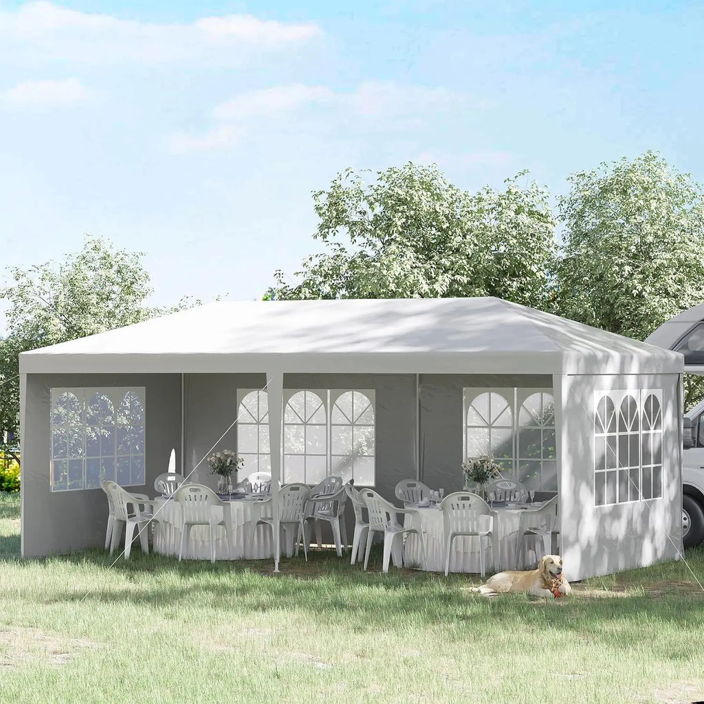 Tente de réception extérieure, chapiteau de camping, tente de fête, abri de jardin pour mariages, événements, barbecues, stands, personnalisable