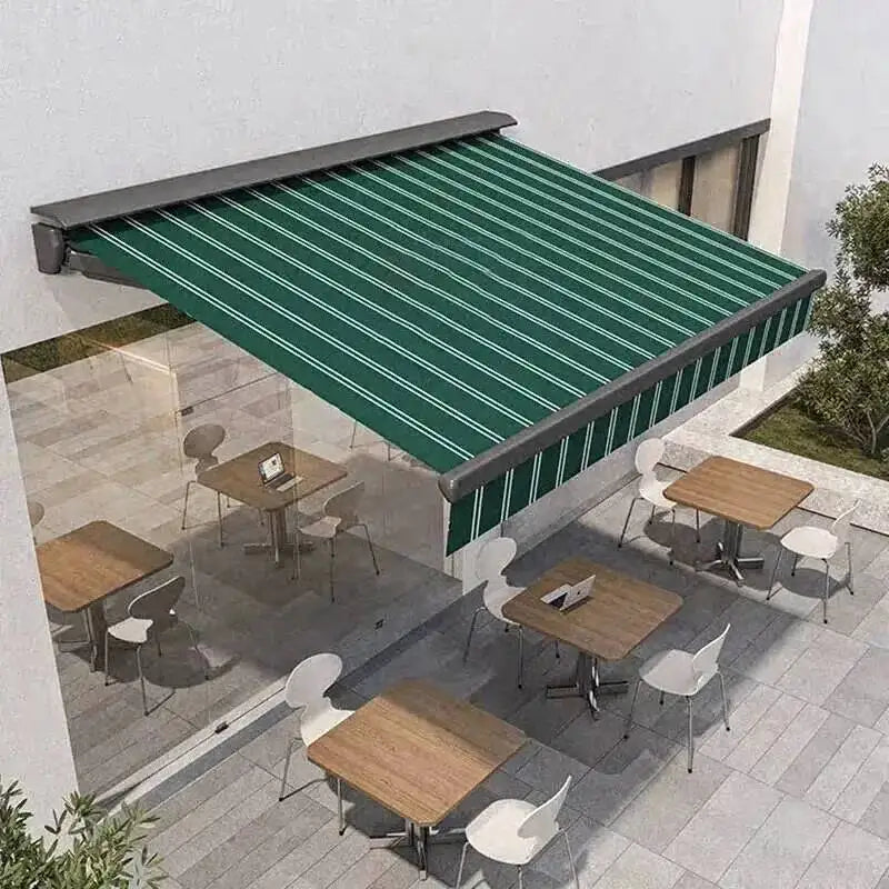 Z Electric Balcony Retractable Pergola Gazebos Awning Aluminum Tents Alloy Outdoor Eaves Rainproof Courtyard Tent Villa Sunshade