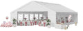 20x40 Waterproof Party Tent Removable Sidewalls Roll-up Door Steel Frame Outdoor Wedding BBQ Custom