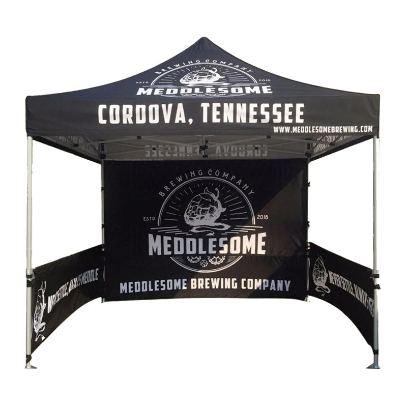 Gazebos de chapiteau d'événement d'exposition, auvent imprimé personnalisé, tente pliable Pop-Up, pour fête en plein air, tentes promotionnelles