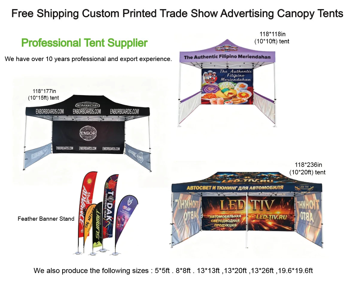 Exhibition Event Marquee Gazebos Custom PrintedMarquee Canopy Custom Tent Pop Up 10x10 Banner  Table Flag Folding