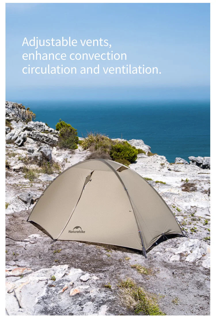 Naturehike 4 Seasons Giling PRO Hiking Tent Easy Setup Dome Tent Outdoor Camping Portable Equipment Mountaineering Tent Ultralight Backpacking Tent