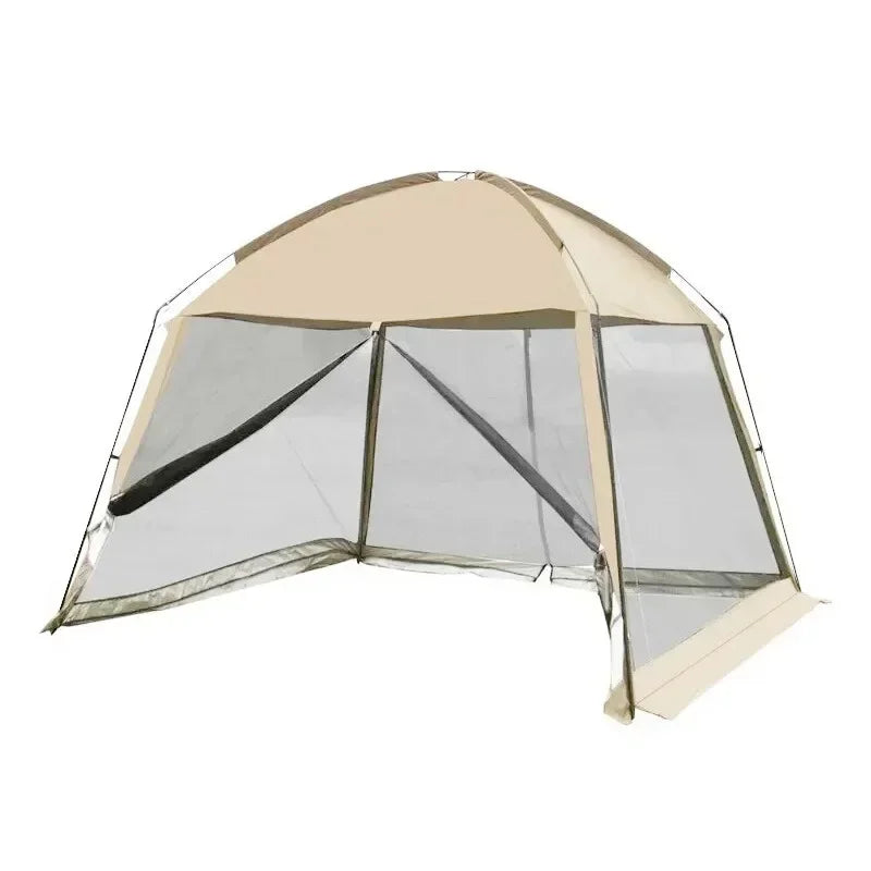 Large Outdoor Tent Canopy Sunshade Screen Gazebo Portable Mosquito Proof Camping Shelter