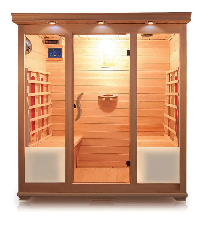 Sauna extérieur, espace de repos, maison en bois, sauna carré préfabriqué en cèdre