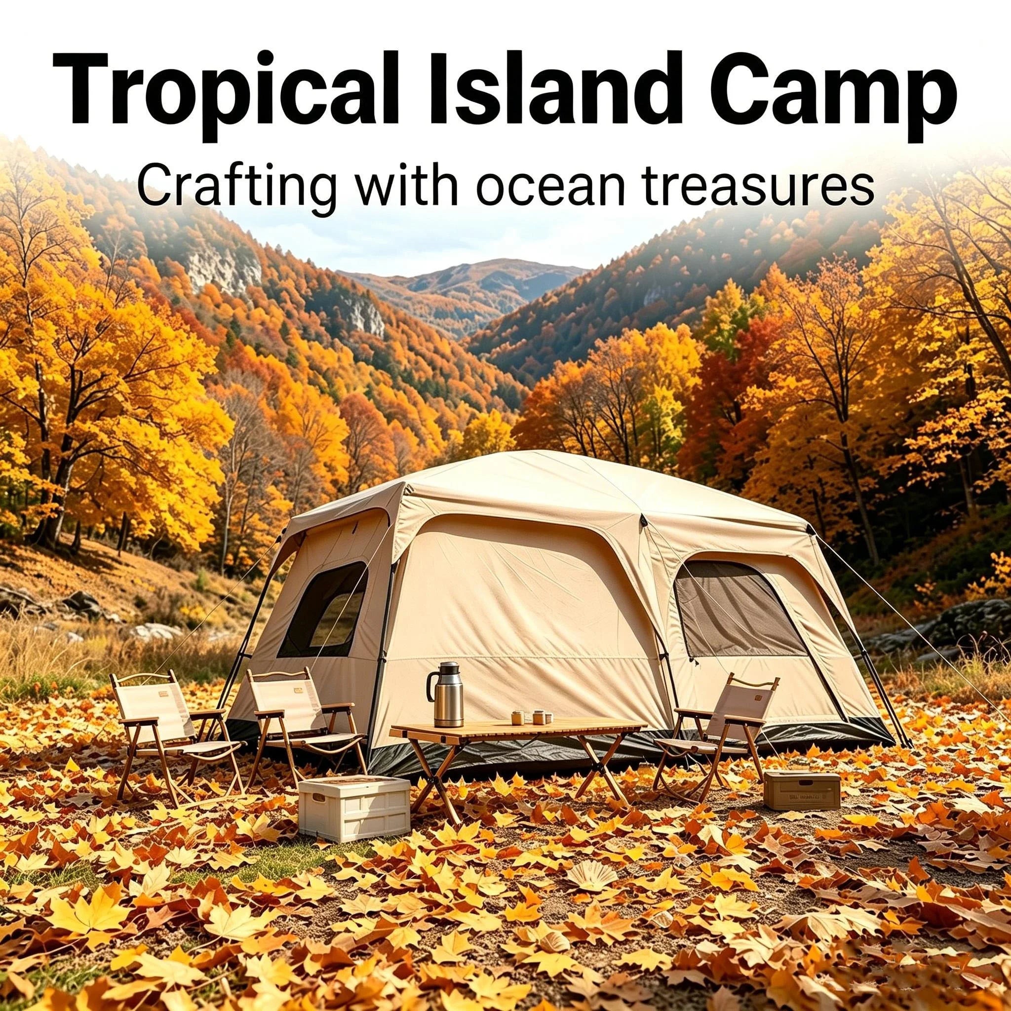 4/8/12-person large outdoor camping tent with a front awning; waterproof and UV-resistant. Features multiple mesh windows for excellent ventilation and mosquito protection; suitable for a variety of settings and all four seas