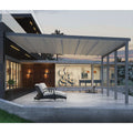 Retractable Roof Awning Aluminium Carport Gazebo Bioclimatic Electric Aluminum Outdoor Waterproof Roof Motorized Garden Pergola