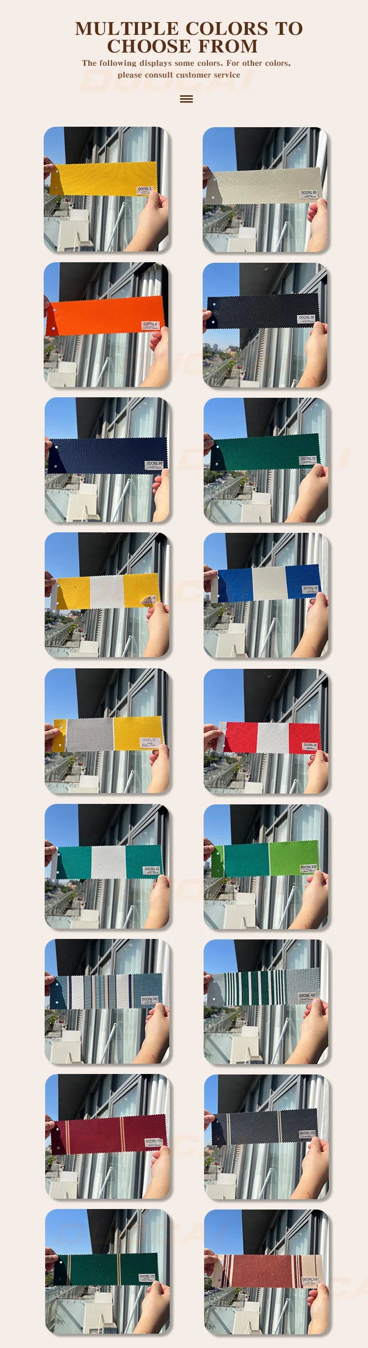Automatic Awning Outdoor Cassette Foldable Awning Sun Shades Outdoor Retractable Awning Garden Buildings