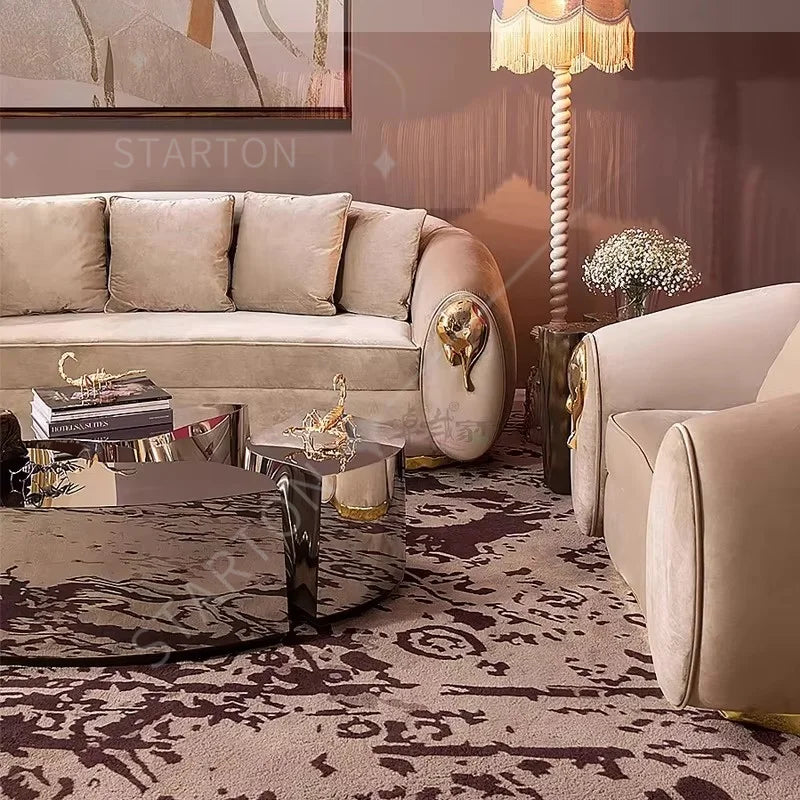 Customize Furniture Home Couches Luxury Sofa Set Designs Furniture Modern Luxury Living Room Sofas