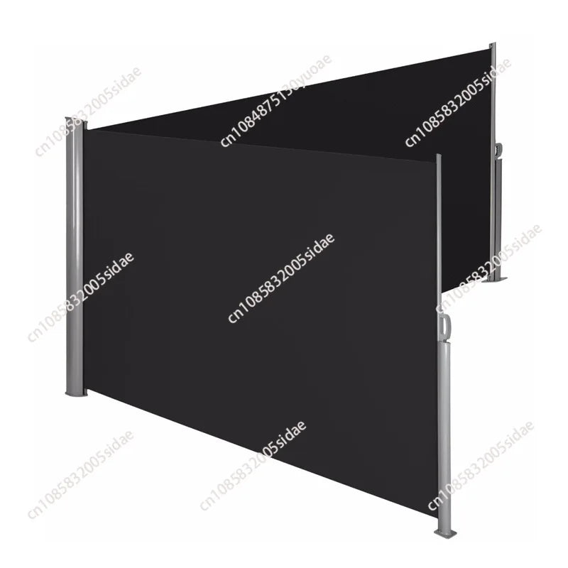 Full Aluminum Frame Privacy Screen Retractable Side Gazebos Canopy Suitable for Balcony Terrace Sun Protection Waterproof Tent S