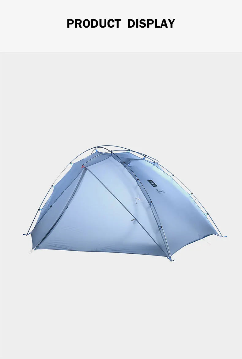 KAILAS New STRATUS Tent Ultralight Backpacking 2 Person Double Layer Waterproof Windproof Camping Hiking Survival Tent KT2503102
