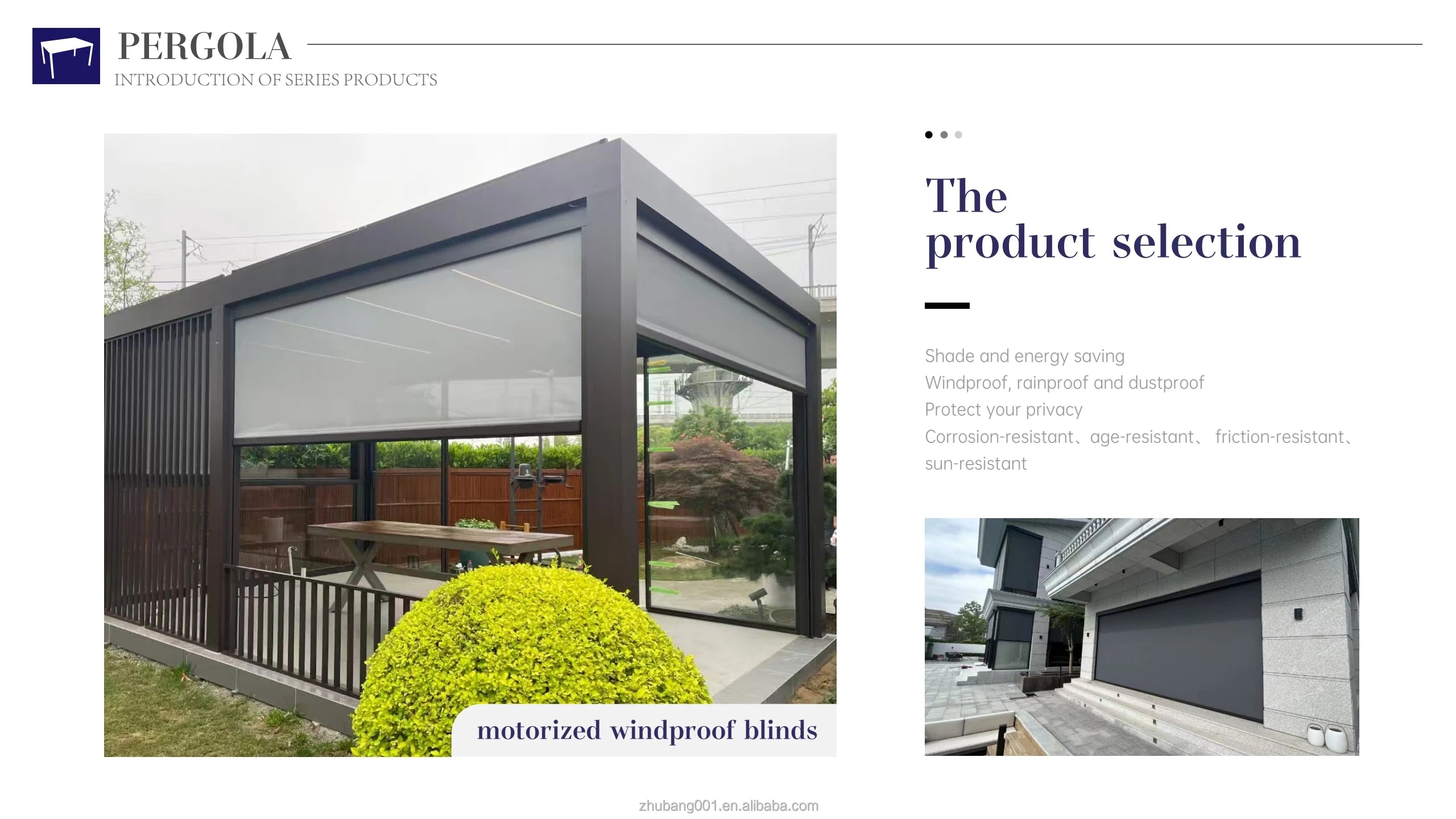 Waterproof Motorized Gazebo Pergola Set 3x3 3x4 5x4 4x6 Garden Sunshade Retractable Outdoor Aluminium for Backyard Powder Coated