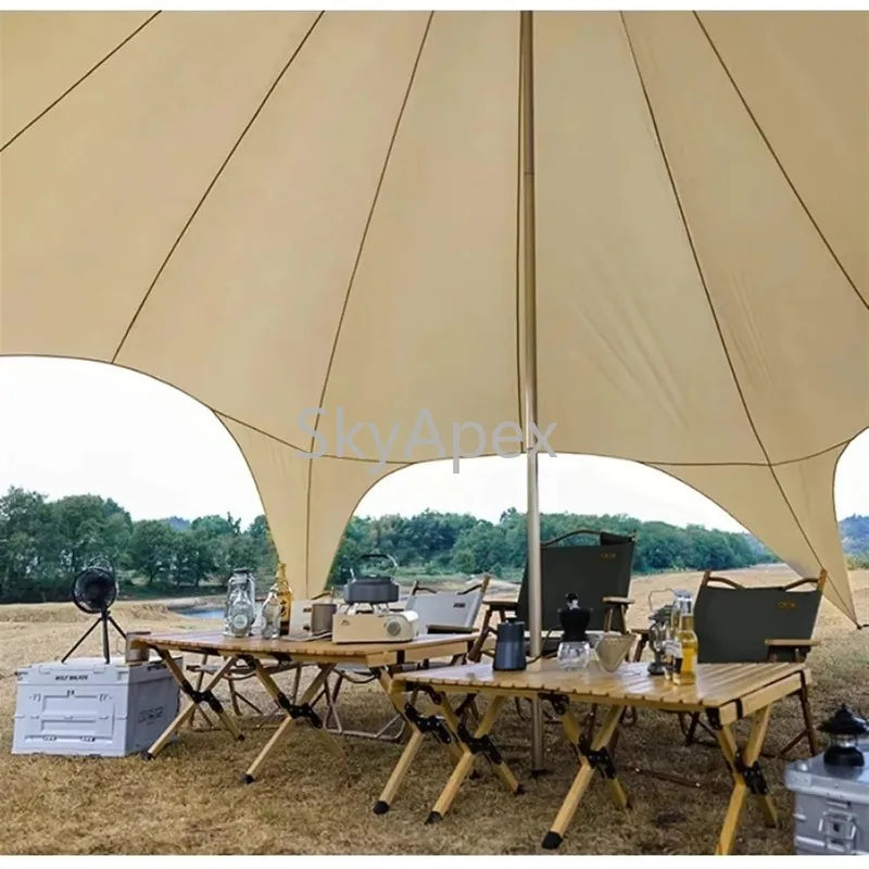 Tente de réception extérieure robuste, résistante aux UV, imperméable et coupe-vent, 10m, 15m, 20m, pour mariages et événements