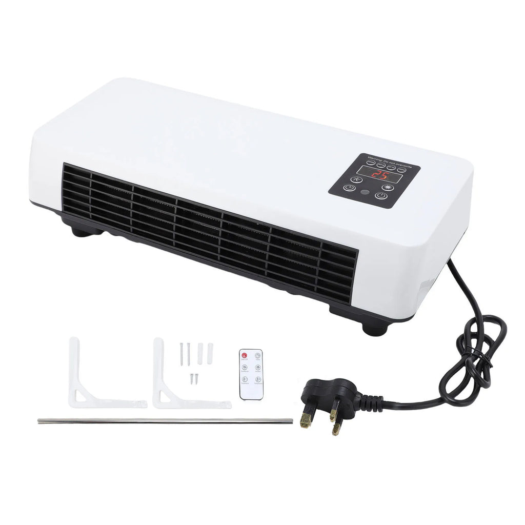 Wall Mounted Air Conditioner Wall Hanging Heater Cooler Efficient Easy To Operate Multifunctional Portable for Bathroom