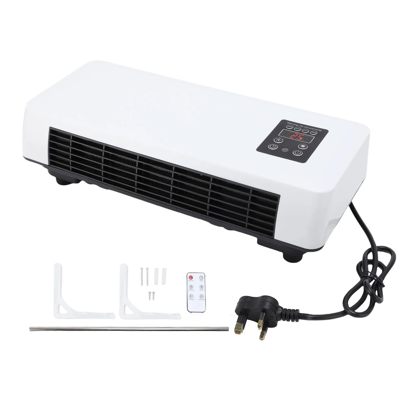 Wall Mounted Air Conditioner Wall Hanging Heater Cooler Efficient Easy To Operate Multifunctional Portable for Bathroom