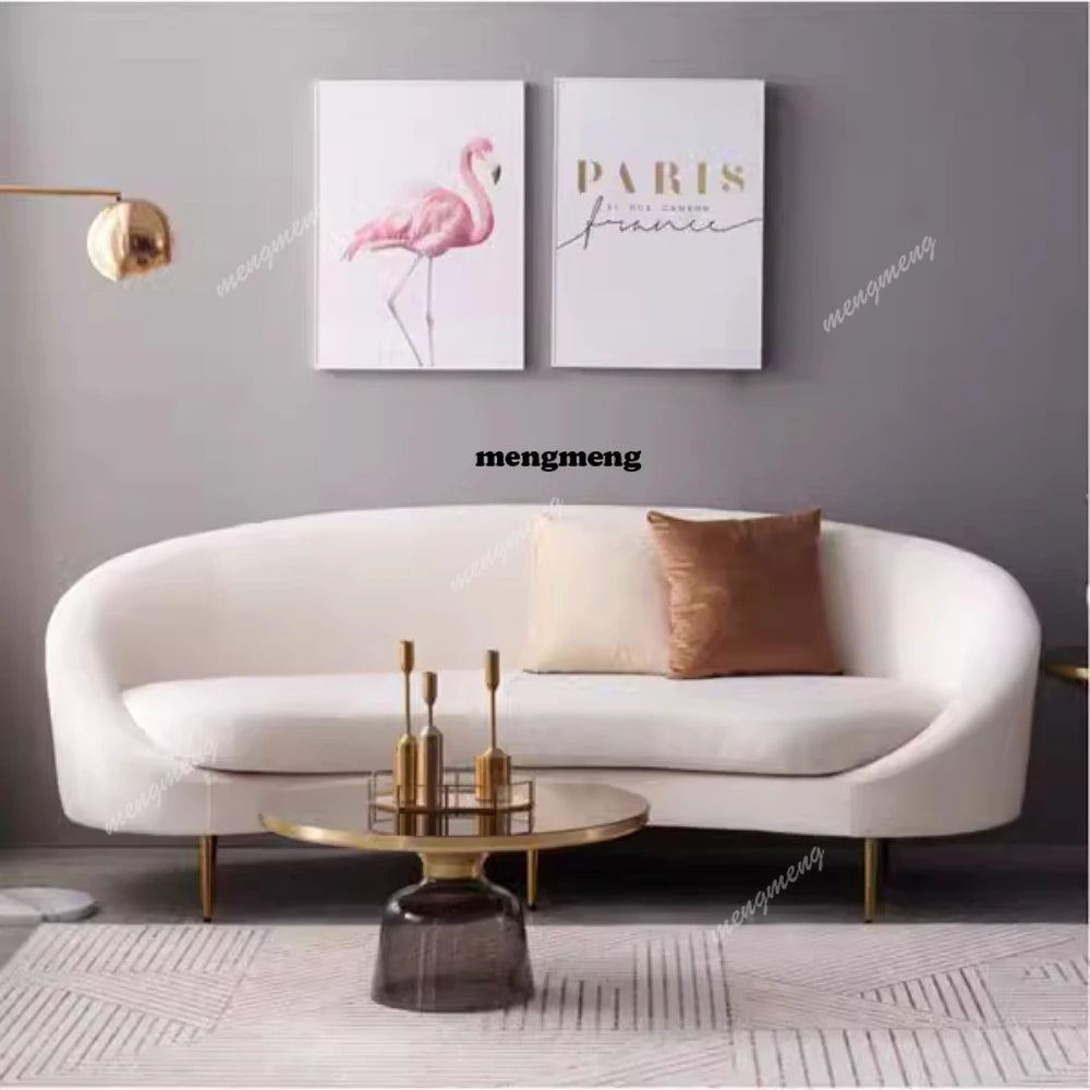 Lazy Luxury Living Room Sofas Modern Designer Curved Nordic Sofas Loveseat Tatami Recliner Mobili Per La Casa Decoration
