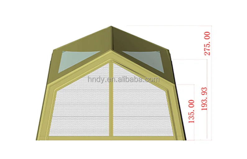 Hot sale! Large Luxury Waterproof Durable Inflatable Outdoor Camping  Tent  For 8-10 Persons- Limited time discount