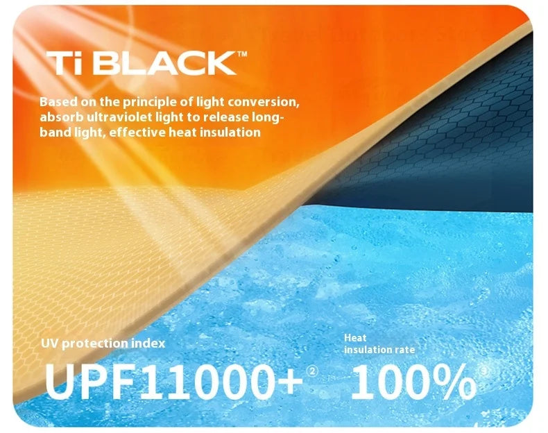 Naturehike Village 6.0-Roof Quick-open Camping Tent Outdoor Portable 150D Titanium Black Oxford Cloth Waterproof Sunscreen Tent