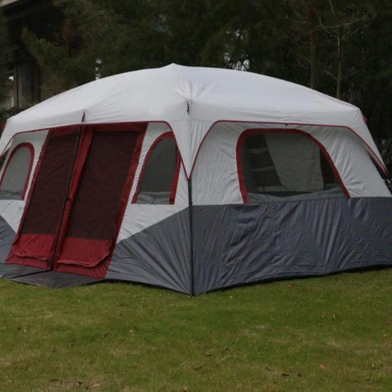 Outdoor new two-bedroom and one-bedroom tent Outdoor camping 6  8  10  12 people Two-bedroom
